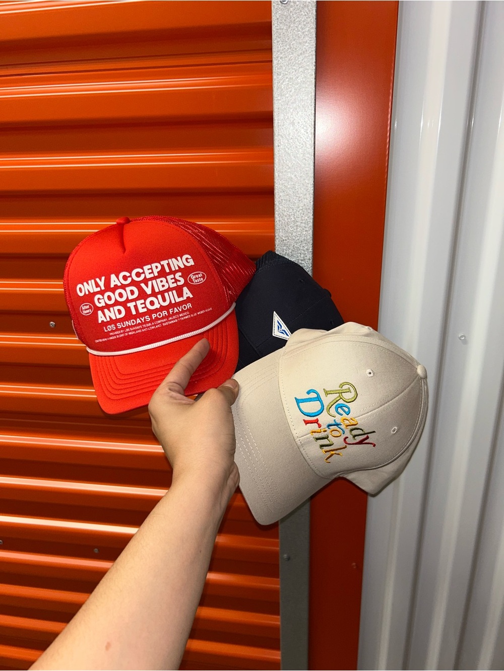 3-Piece Streetwear Hat Bundle |  Tequila, Ready to Drink, & Cutwater Hats